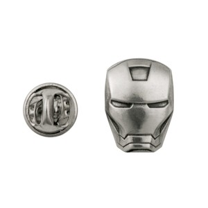 Royal Selangor Hand Finished Marvel Collection Pewter Iron Man Lapel Pin Gift - 1 of 4