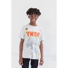 Marvel Avengers Spider-Man Hulk Loki Captain America 3 Pack T-Shirts Toddler - 2 of 4