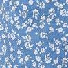 sky blue floral