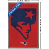 Trends International NFL New England Patriots - Logo 25 Framed Wall Poster Prints - 3 of 4