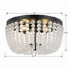 Crystorama Lighting Rylee 3 - Light Flush Mount in  Matte Black - 4 of 4
