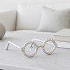 Sagebrook Home Abstract Glasses Aluminum Sculpture Decoration - 2 of 4