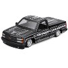 1993 Chevrolet 454 SS Pickup Truck Black with Graphics "Lowriders" "Maisto Design" Series 1/24 Diecast Model Car by Maisto - 2 of 4