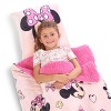 Northwest Minnie Mouse Silk Touch High Pile Fleece Slumber Bag, 27" x 56", Favorite Things - 2 of 4