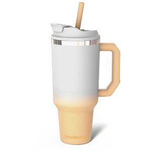 FrostBuddy Thicc Buddy Insulated Tumbler | Available in 40oz & 50oz Sizes | Stainless Steel + Chapstick Holder - 1 of 4