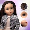 18 Inch Dolls with Soft Hair – Soft Body 18 inch Doll, Poseable Vinyl Arms & Legs, Dress Outfit – Cute 18" Doll Set for Girls - 3 of 4