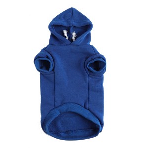 Unique Bargains Winter Spring Fall Dog Hooded Sweatshirt - 1 of 4