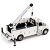 Peterbilt 536 Auto-Crane Titan 85-Body HC14-Crane Work Truck with Miller EnPak White 1/50 Diecast Model by Diecast Masters - 3 of 4