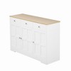 Bella Depot 47.24''W  Sideboard Design Kitchen Buffet Storage Cabinet with Arched Design - 2 of 4