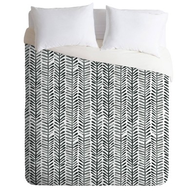 Black and deals white twin bedding