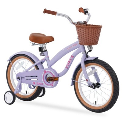 16 Inch Kids Bike for 2-7 Years Girls, Toddler Girls Bike with Training Wheels & Coaster Brake, Children Bicycles, Multiple Colors