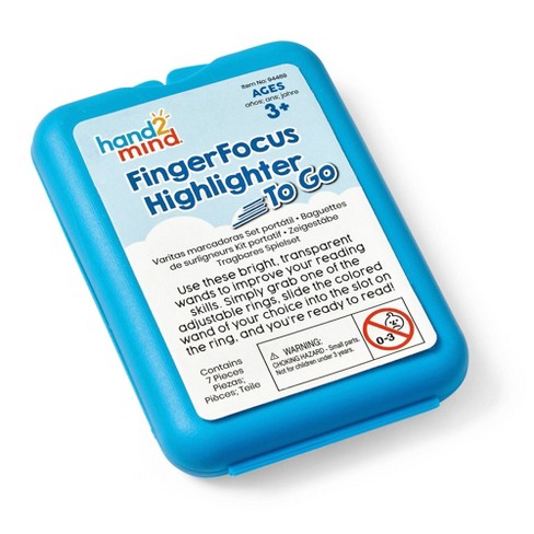 Hand2mind Fingerfocus Highlighter To Go : Target
