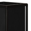 Kate and Laurel Palade Rectangle Metal Freestanding Planter, 2 Piece, Black - 4 of 4