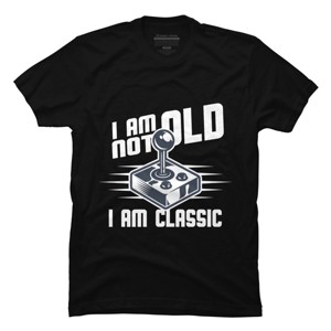 Men's Design By Humans I Am not Old I am Classic By nerdycorner T-Shirt - 1 of 2
