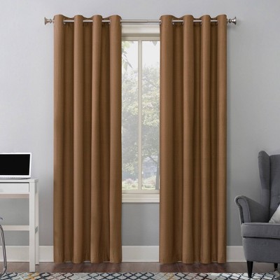 Kansas City Chiefs Blackout Curtain Panel Thicken Thermal Window Drapes 1  Pair