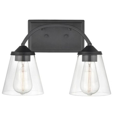 Millennium Lighting Josleen 2 - Light Vanity in  Matte Black