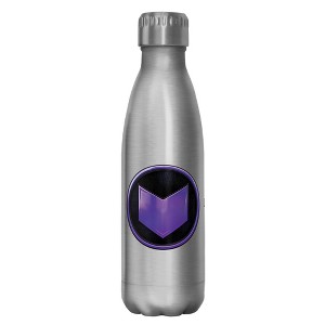 Marvel Hawkeye Bullseye Logo Stainless Steel Water Bottle - 1 of 3