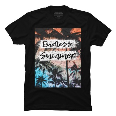 Men's Design By Humans Endless Summer By Semir T-Shirt