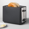 2 Slice Extra Wide Slot Stainless Steel Toaster - Made By Design™ - image 2 of 4