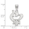 Black Bow Jewelry Sterling Silver Texas A&M Aggies NCAA Large Pendant - 2 of 3