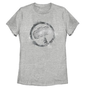 Women's Marvel Avengers: Endgame Smudged Thor T-Shirt - 1 of 3