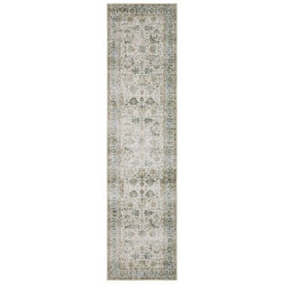 Oriental Weavers Charleston CHA10 Gray / Multi Indoor Area Rug - 2' x 8'