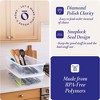 Homz Plastic Multipurpose Stackable Storage Container Bins with Secure Latching Lid for Home and Office Organization - 3 of 4