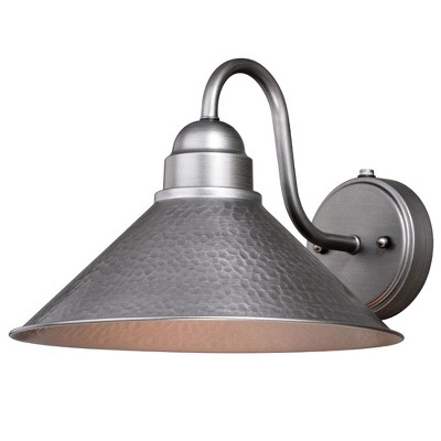 Vaxcel Outland 1 - Light Sconce in  Brushed Pewter