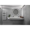 VYNXARIA Decorative Wall Mirrors - 24 Inch Black Frame Vanity Mirror with Dimmable Touch and Anti-Fog Features - 2 of 4