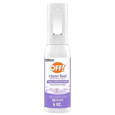 OFF! Clean Feel Fresh Mist Picaridin Insect Repellent DEET-free Bug Spray - 6oz