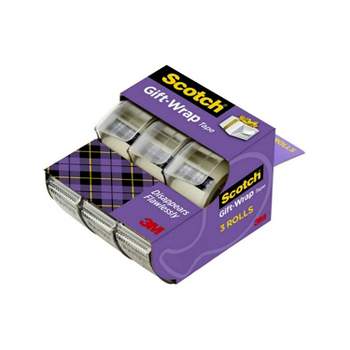 Scotch 3ct .75"x350" Gift Wrap Tape