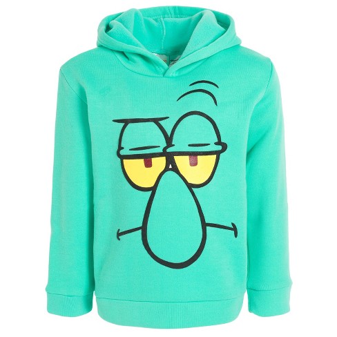 SpongeBob SquarePants Little Boys Fleece Pullover Hoodie and