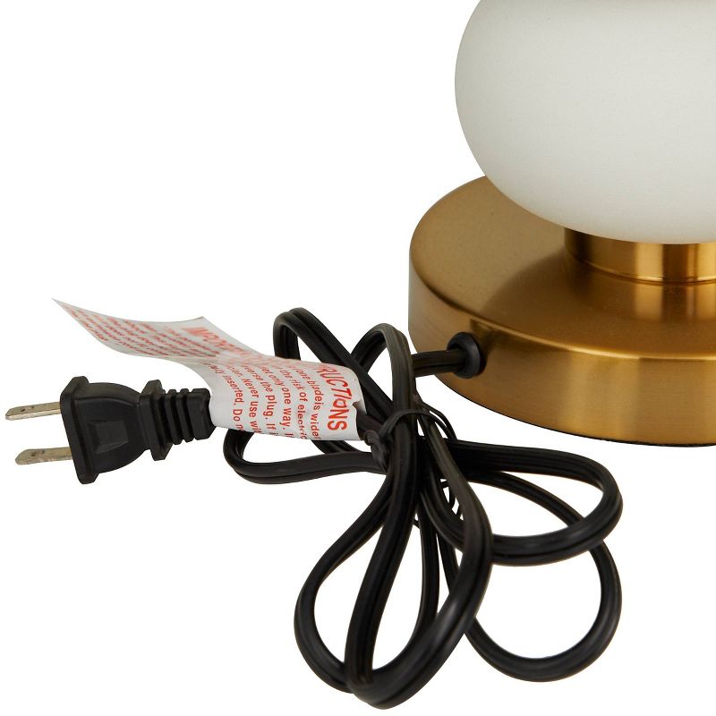 28" x 15" Metal Orbs Style Base Table Lamp with Drum Shade - CosmoLiving by Cosmopolitan, 4 of 8