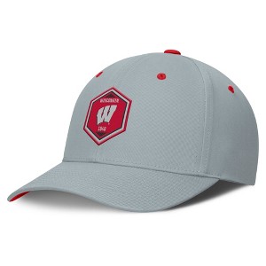 NCAA Wisconsin Badgers Structured Cotton Twill Hat - 1 of 4