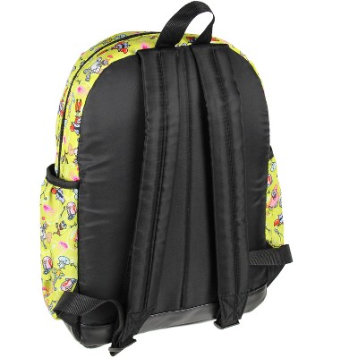 SpongeBob SquarePants Backpack All-Over Tossed Print Cartoon Character 2-Piece Lunchbox School Travel Book Bag - image 4