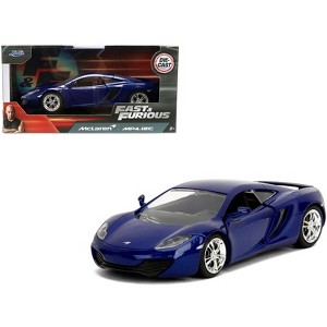 McLaren MP4.12C Blue Metallic "Furious 7" (2015) Movie "Fast & Furious" Series 1/32 Diecast Model Car by Jada - 1 of 4