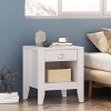 Industrial End Side Table Storage Space with Faux Wood-Christopher Knight Home - 4 of 4