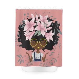 Pardon My Fro Shower Curtain - 1 of 4