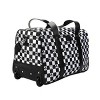 Disney Mickey Mouse Heads Black & White Checkered 18" Duffle Bag - 4 of 4
