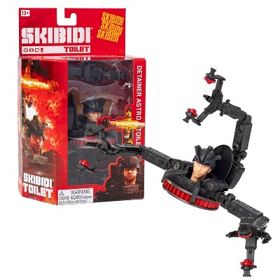Skibidi Toilet" Detailer Astro Deluxe Action Figure