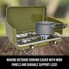 Hike Crew Portable Camping Oven With Dual Burner Propane Stove : Target