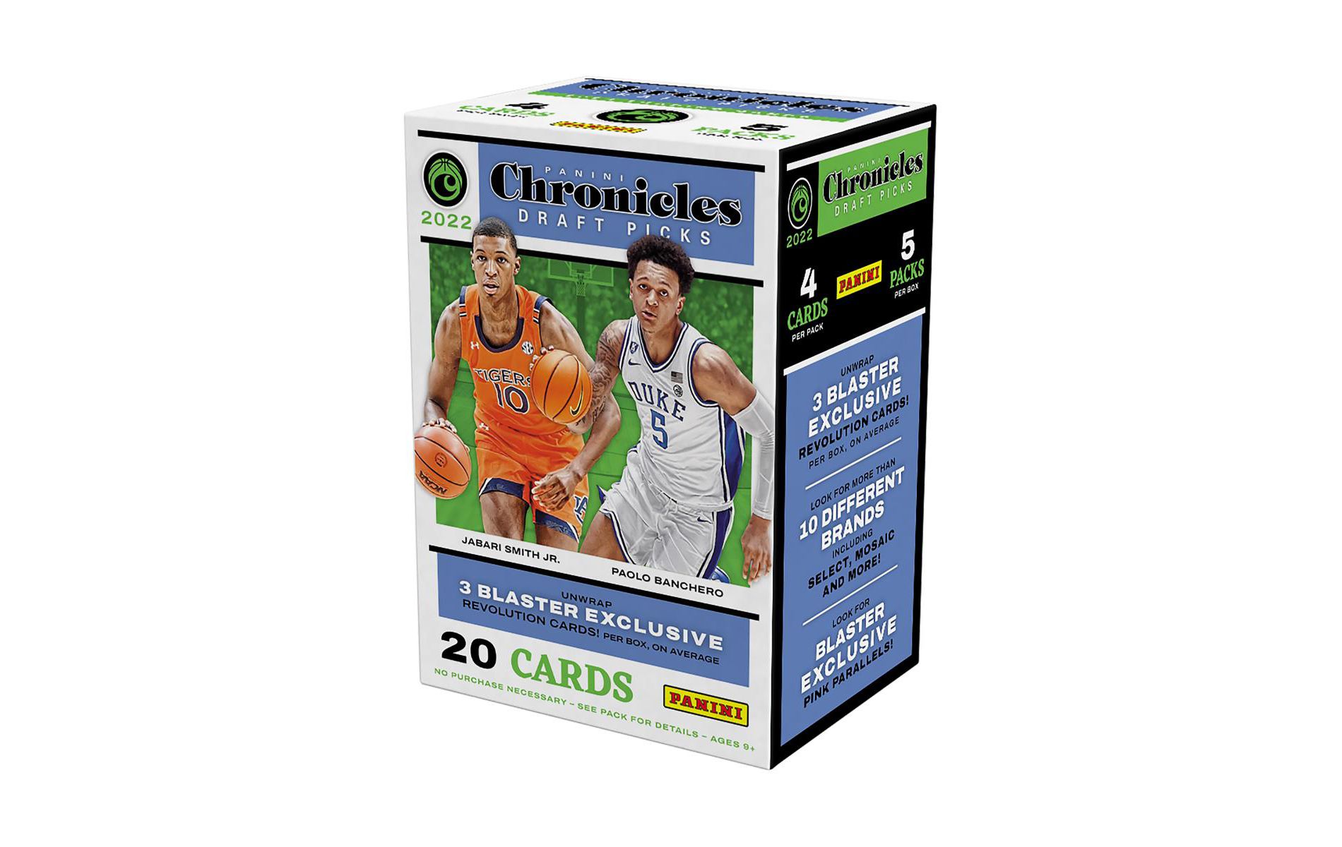 2022 Panini Chronicles Draft Picks Collegiate Basketball Blaster Box