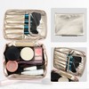 Unique Bargains Makeup Bag Cosmetic Travel Bag Large Makeup Bag Make Up Brush Organizer Bag Toiletry Bag for Women 1 Pcs - 2 of 4