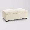Antonio Extra Large Storage Ottoman - CorLiving - 3 of 4