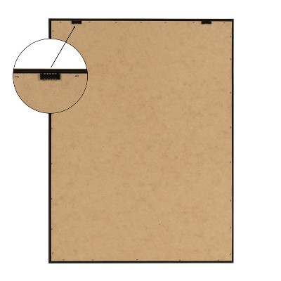 Ocean Swim Coastal Canvas Art Set with White Frame, 18x24