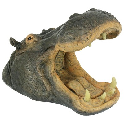 Design Toscano Huey the Hippo Garden Statue