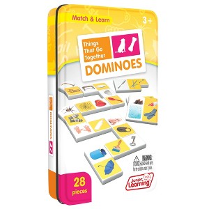 Junior Learning: Things That Go Together Match & Learn Dominoes - 1 of 4