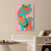 Art Remedy Candy Chain Modern Color Block Abstract Wall Art Framed - 2 of 4