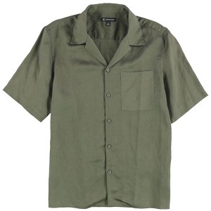 I.N.C International Concepts Mens Linen Blend Button Up Shirt - 1 of 2