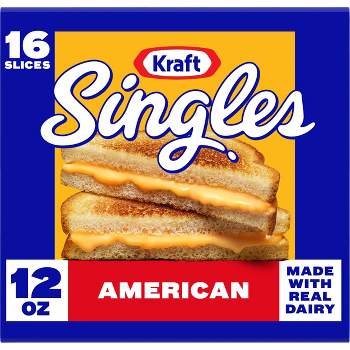 Kraft Singles American Cheese Slices - 12oz/16ct